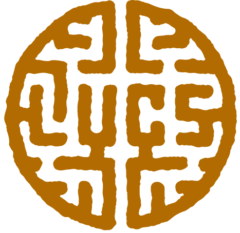 Lund University cognitive science logo. Logo that looks like a brain with the letters L U C S.